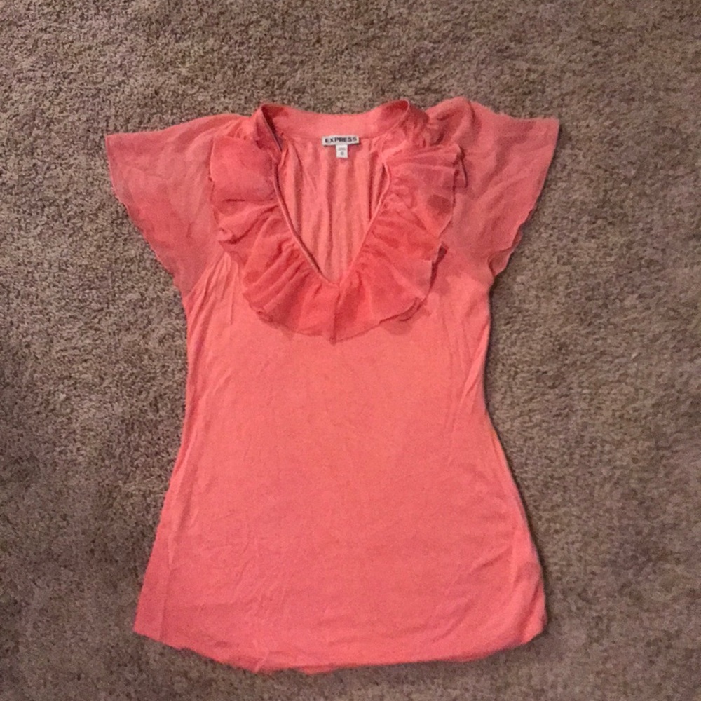 Salmon Work Shirt from Express!